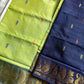 Vegan Silks | Chinnalampattu Saree – Green