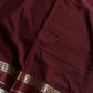 Semi Mysore Silk Saree – Coffee Brown