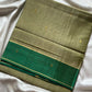Vegan Silk Saree – Pastel green | Handloom Art Silk