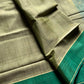 Vegan Silk Saree – Pastel green | Handloom Art Silk