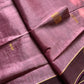 Vegan Silk Saree – Dusty Lavender | Handloom Art Silk
