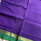 Throne Edit – Violet 120 Counts Mercerised Chettinadu Cotton Saree