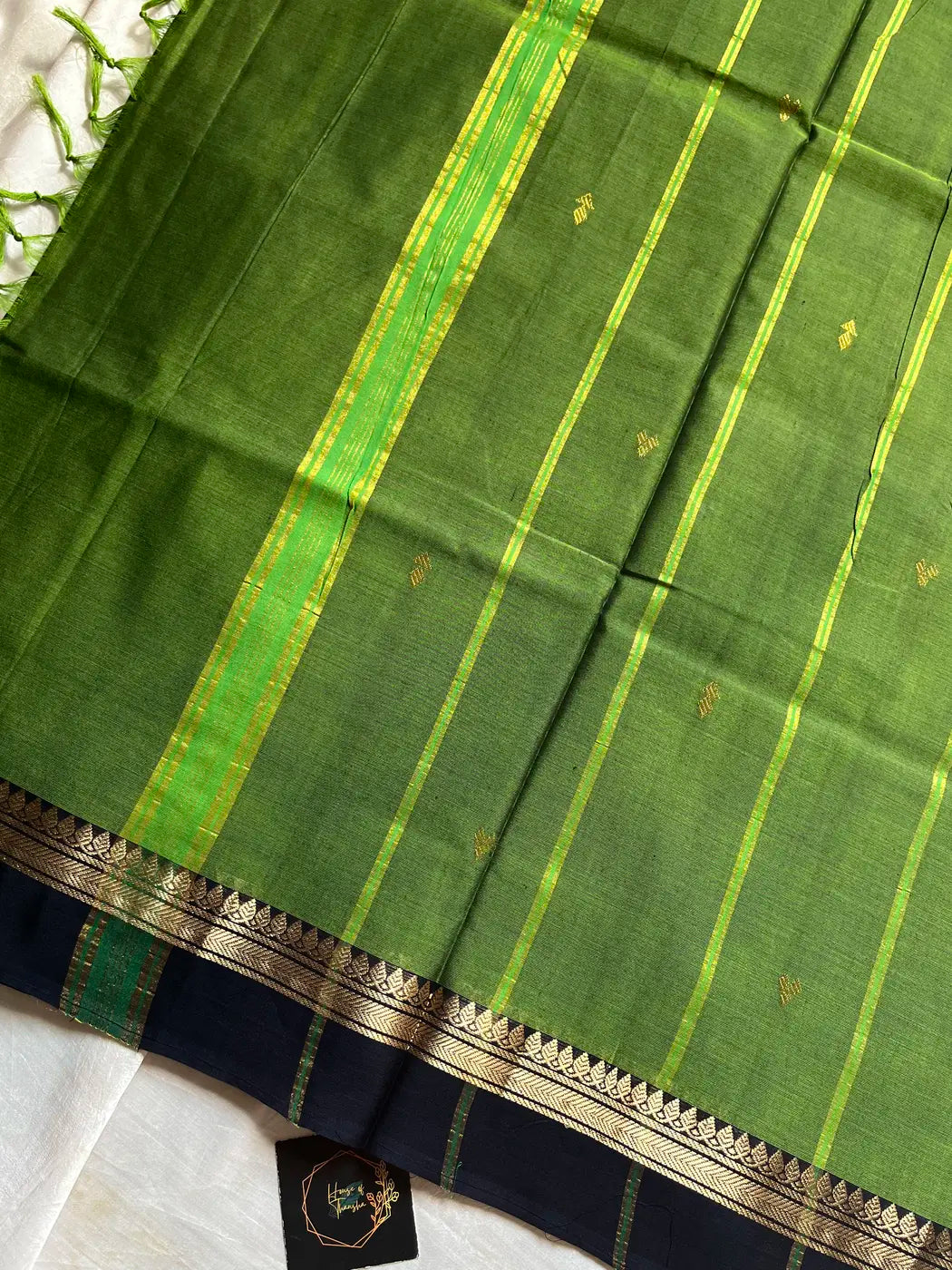 Throne Edit – Violet 120 Counts Mercerised Chettinadu Cotton Saree