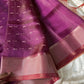 Soft Tissue Edit – Magenta Tissue Organza Saree