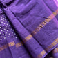 Madurai Sungudi Cotton - Violet