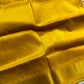 Kanchi Silkcotton Saree - Rani Pink & Yellow
