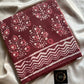 Mulmul Cotton Saree | Hand Block Print
