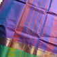 Subtle Weaves | Purple & Green Chettinadu Cotton Saree