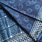 Mulmul Cotton Saree | Hand Block Print – Indigo Blue