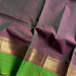 Subtle Weaves | Woodland Rose & Green Chettinadu Cotton Saree