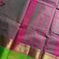 Subtle Weaves | Woodland Rose & Green Chettinadu Cotton Saree