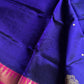 Pattu Nool Edit | Kanchi Silkcotton saree - Blue