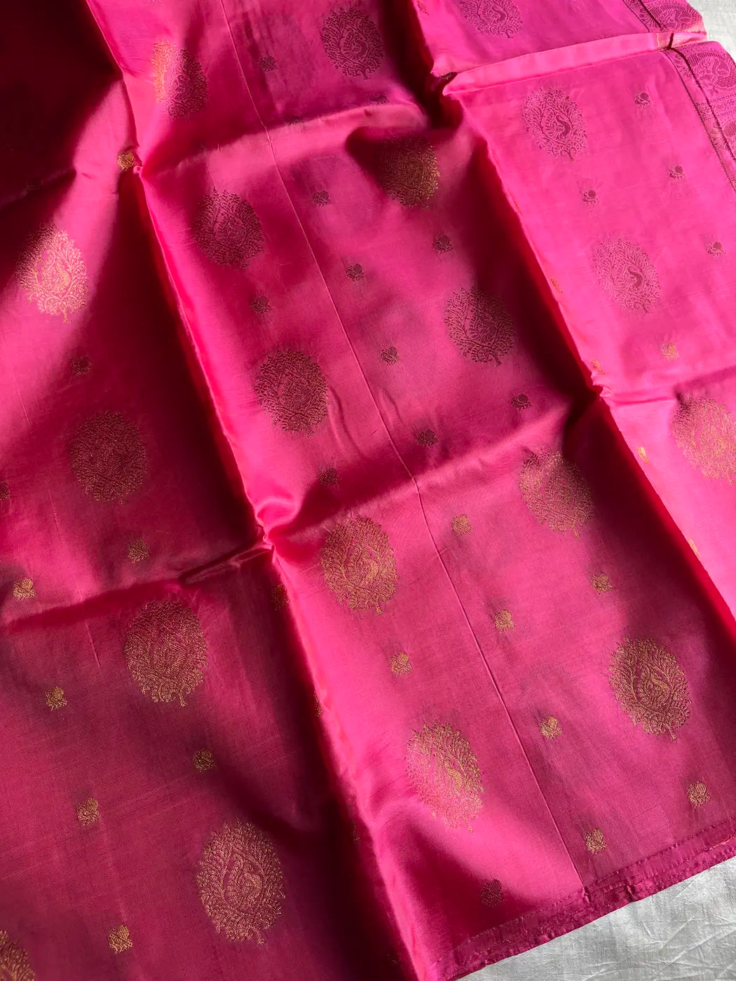 Vegan Silks | Chinnalampattu Saree – Pink