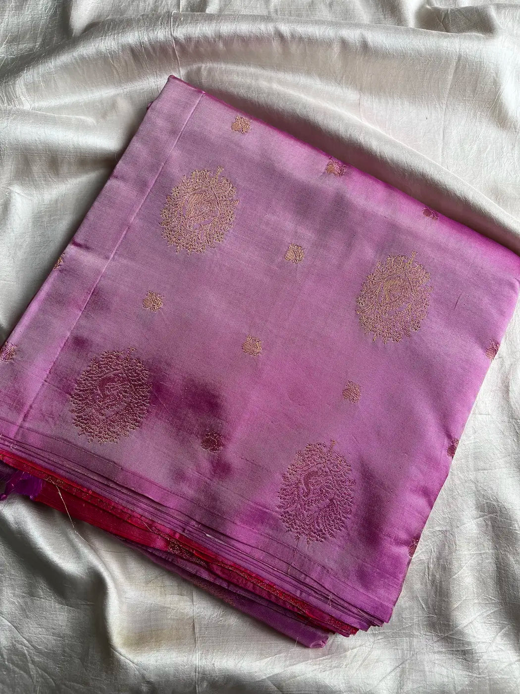 Vegan Silks | Chinnalampattu Saree – Lavender