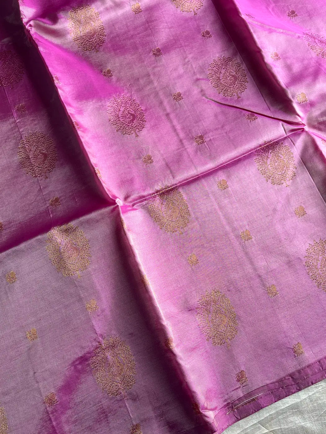 Vegan Silks | Chinnalampattu Saree – Lavender