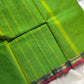 Subtle Weaves Handwoven Kanchi Cotton Saree with Small Border – Soft, breathable premium cotton saree by House of Thansha, blouse not included