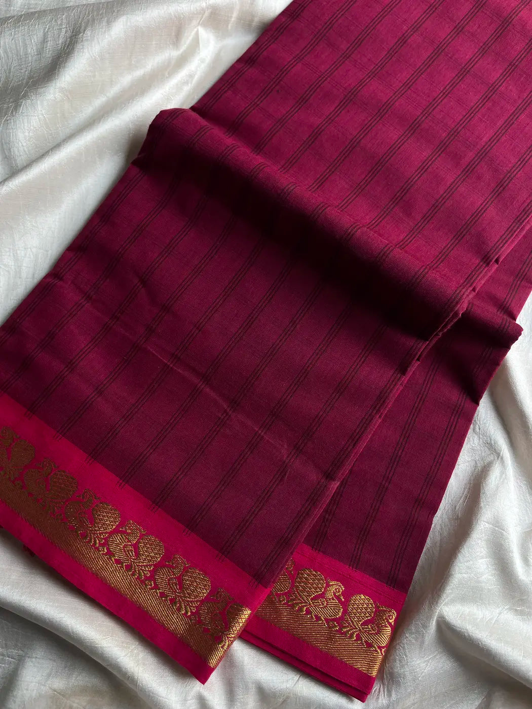 Kattam Edit – Kanchi Cotton Saree