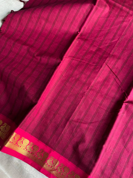 Kattam Edit – Kanchi Cotton Saree