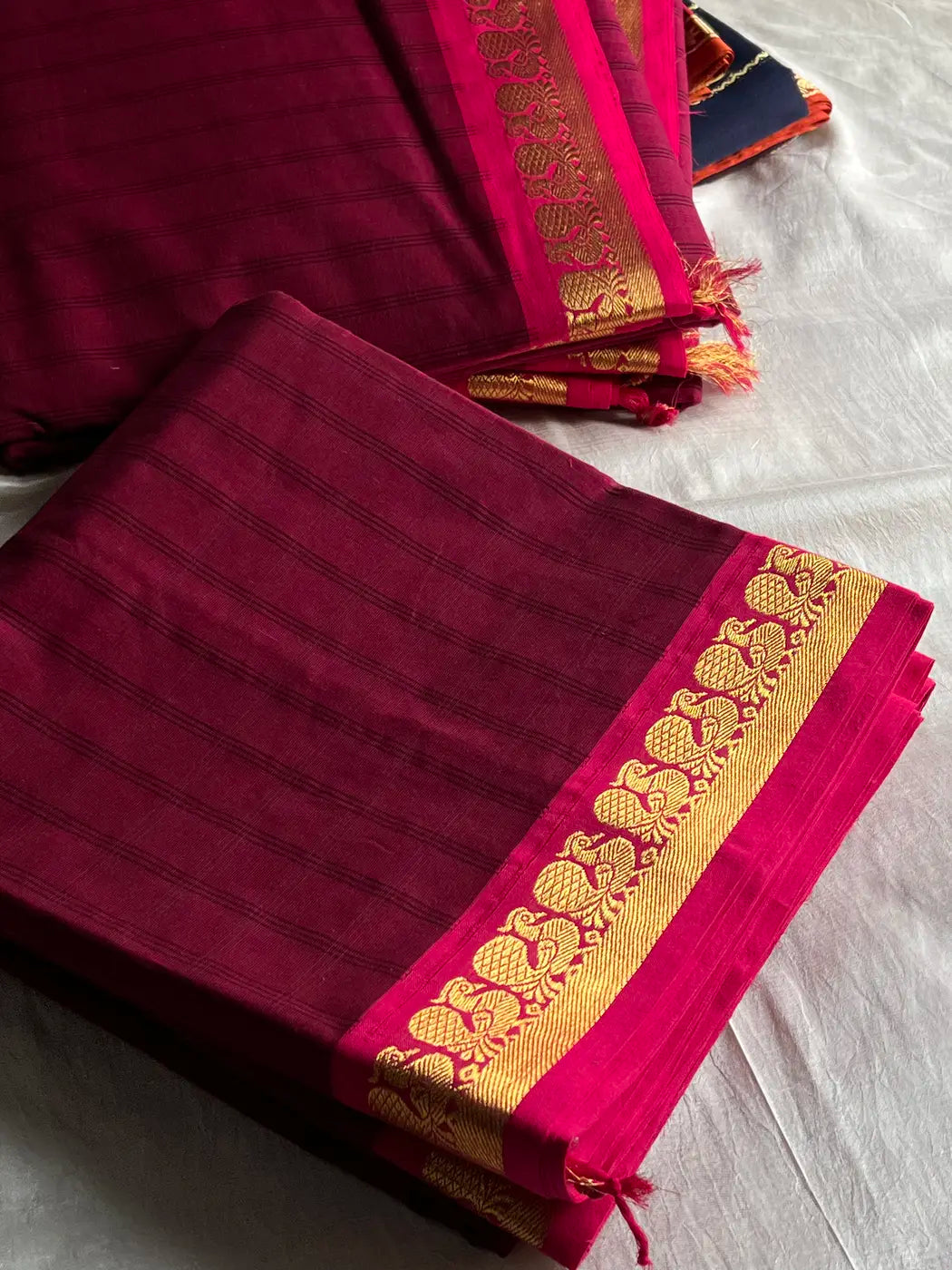 Kattam Edit – Kanchi Cotton Saree