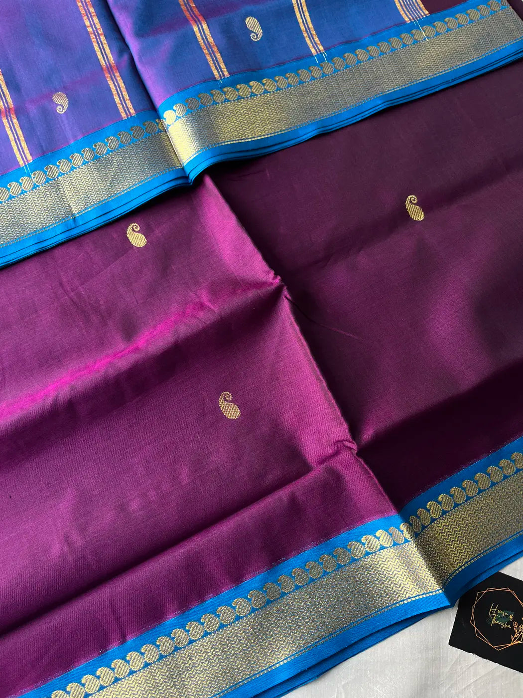 Throne Edit – Berry Purple 120 Counts Mercerised Chettinadu Cotton