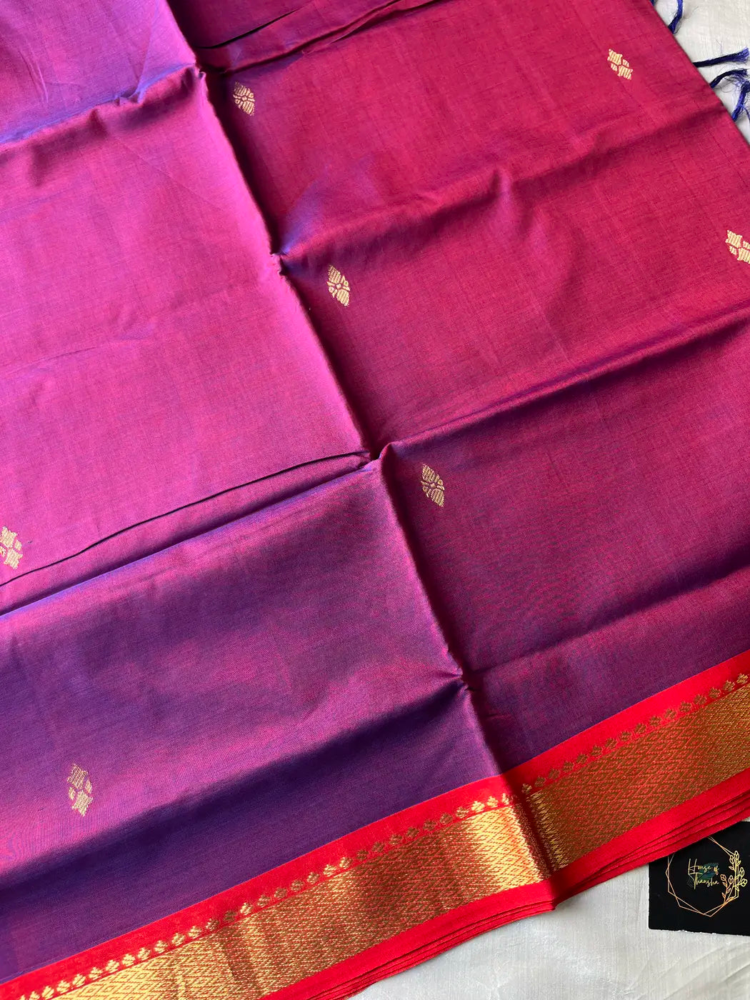 Throne Edit – Vintage violet 120 Counts Mercerised Chettinadu Cotton
