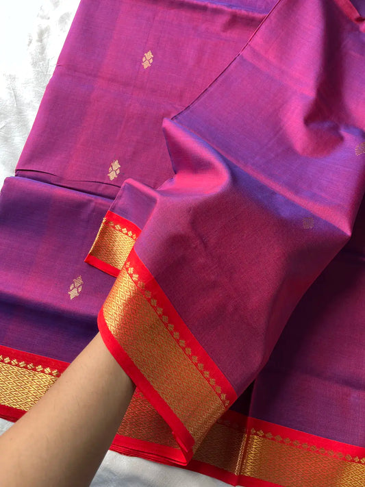 Throne Edit – Vintage violet 120 Counts Mercerised Chettinadu Cotton