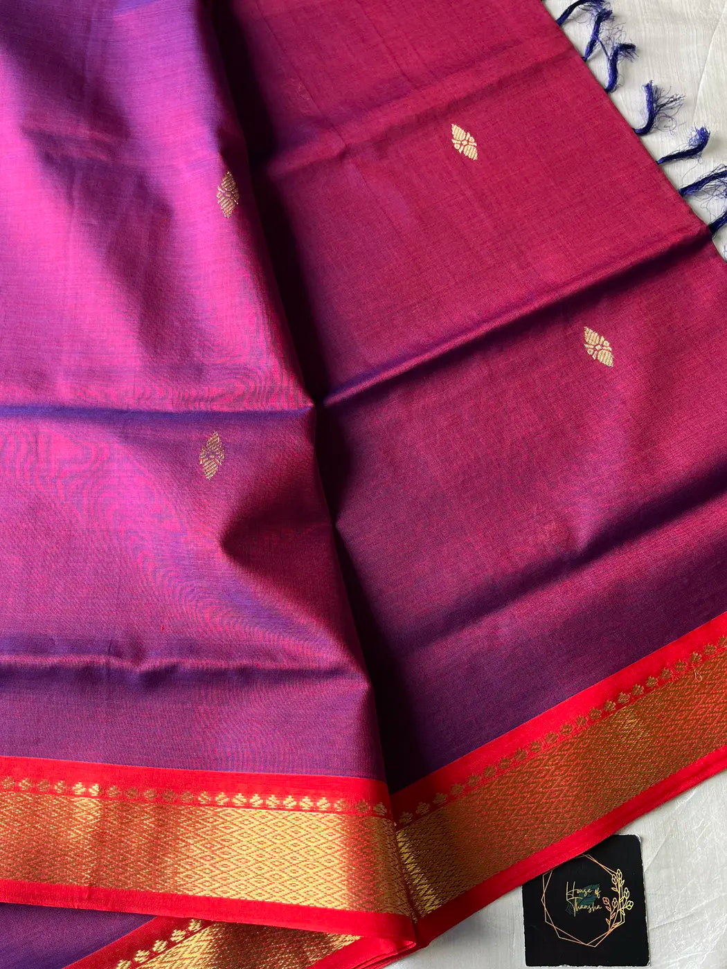Throne Edit – Vintage violet 120 Counts Mercerised Chettinadu Cotton