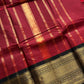 Subtle Weaves | Maroon Kanchi Cotton Saree