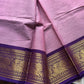 Subtle Weaves | Lilac Kanchi Cotton Saree