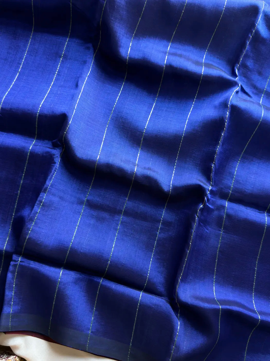 Mangalagiri Silkcotton Saree - Blue