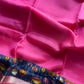 Mangalagiri Silkcotton Saree - Pink (Contrast Blouse)