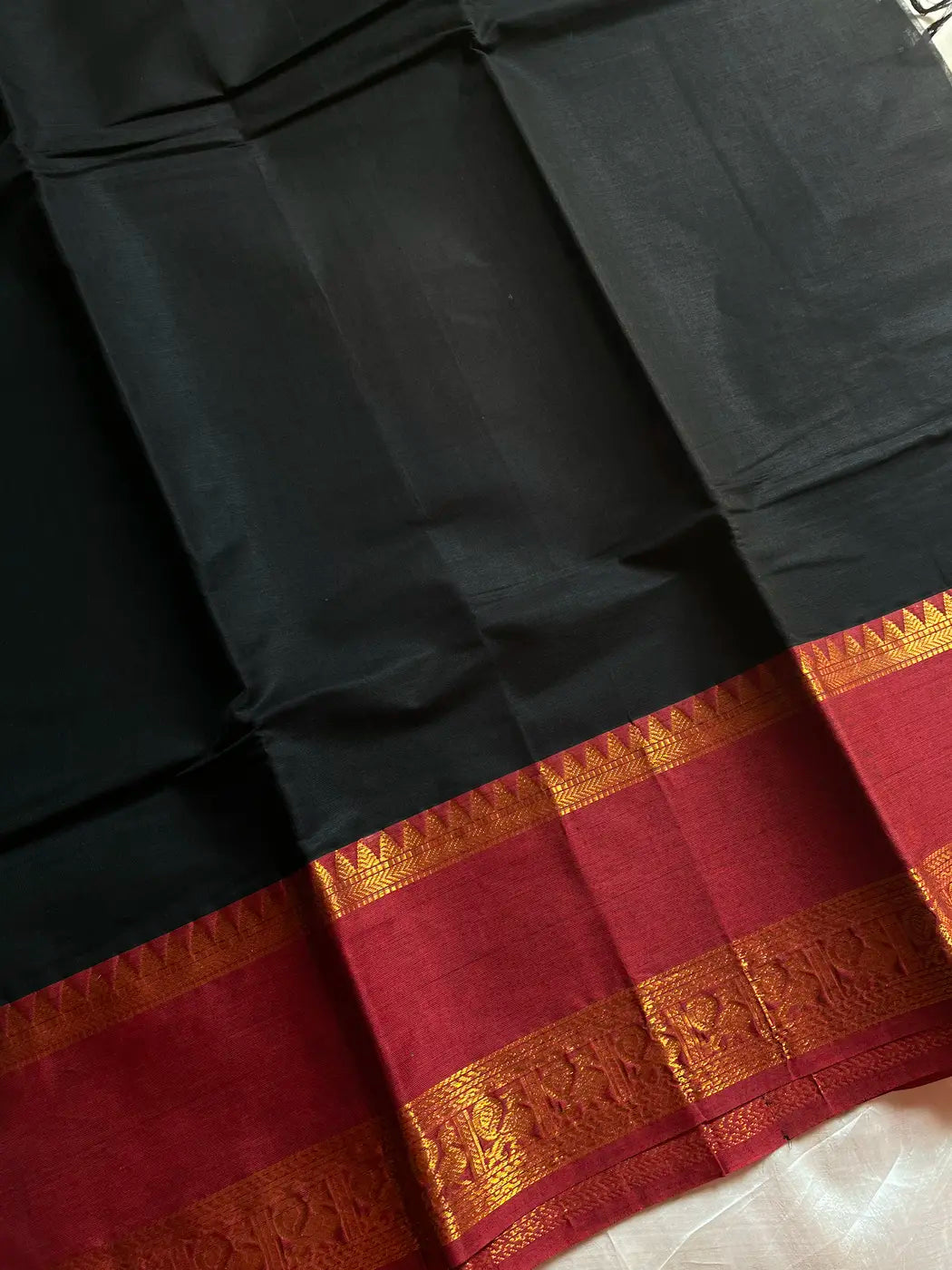 Mercerised Kanchi Cotton - Black