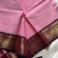 Subtle Weaves | Pastel Rose Pink Chettinadu Cotton Saree