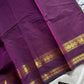 Subtle Weaves – Deep Purple Chettinadu Cotton Saree