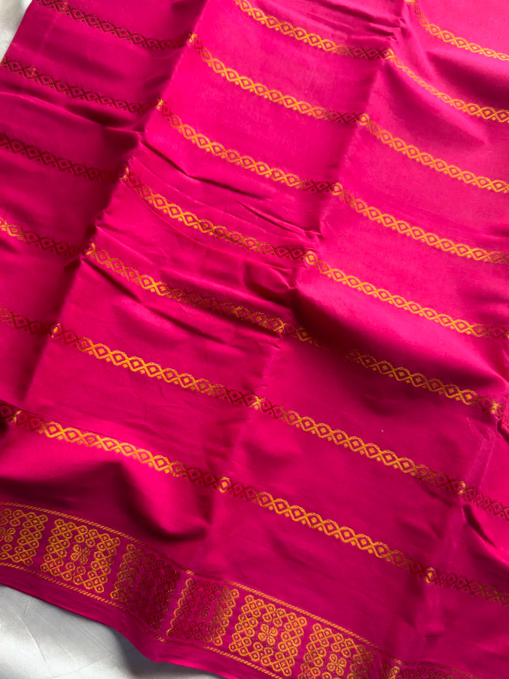 Madurai Sungudi Cotton - Pink