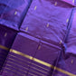 Vegan Silks | Chinnalampattu Saree – Violet