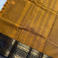 Subtle Weaves | Mustard Kanchi Cotton Saree