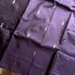 Vegan Silks | Chinnalampattu Saree – Deep Aubergine