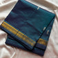 Vegan Silks | Chinnalampattu Saree – Peacock Green