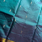 Vegan Silks | Chinnalampattu Saree – Peacock Green