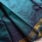 Vegan Silks | Chinnalampattu Saree – Peacock Green