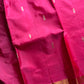 Vegan Silks | Chinnalampattu Saree – Rani Pink