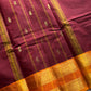 Vintage Loom Edit | Maroon Kanchi Cotton Saree