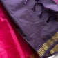 Vegan Silks | Chinnalampattu Saree – Rani Pink