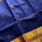 Vintage Loom Edit | Blue Kanchi Cotton Saree
