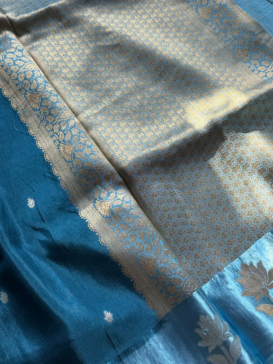 Banarasi Royale Edit - Pastel Blue