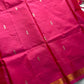 Vegan Silks | Chinnalampattu Saree – Golden Olive