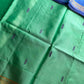 Vegan Silks | Chinnalampattu Saree – Peacock Blue