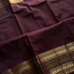 Subtle Weaves | Coffee Brown Kanchi Cotton Saree