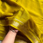 Semi Mysore Silk Saree – Yellow